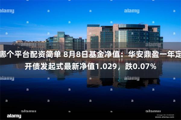 哪个平台配资简单 8月8日基金净值：华安鼎盈一年定开债发起式最新净值1.029，跌0.07%