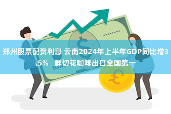 郑州股票配资利息 云南2024年上半年GDP同比增3.5%   鲜切花咖啡出口全国第一