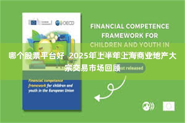 哪个股票平台好  2025年上半年上海商业地产大宗交易市场回