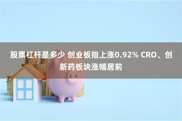 股票杠杆是多少 创业板指上涨0.92% CRO、创新药板块涨
